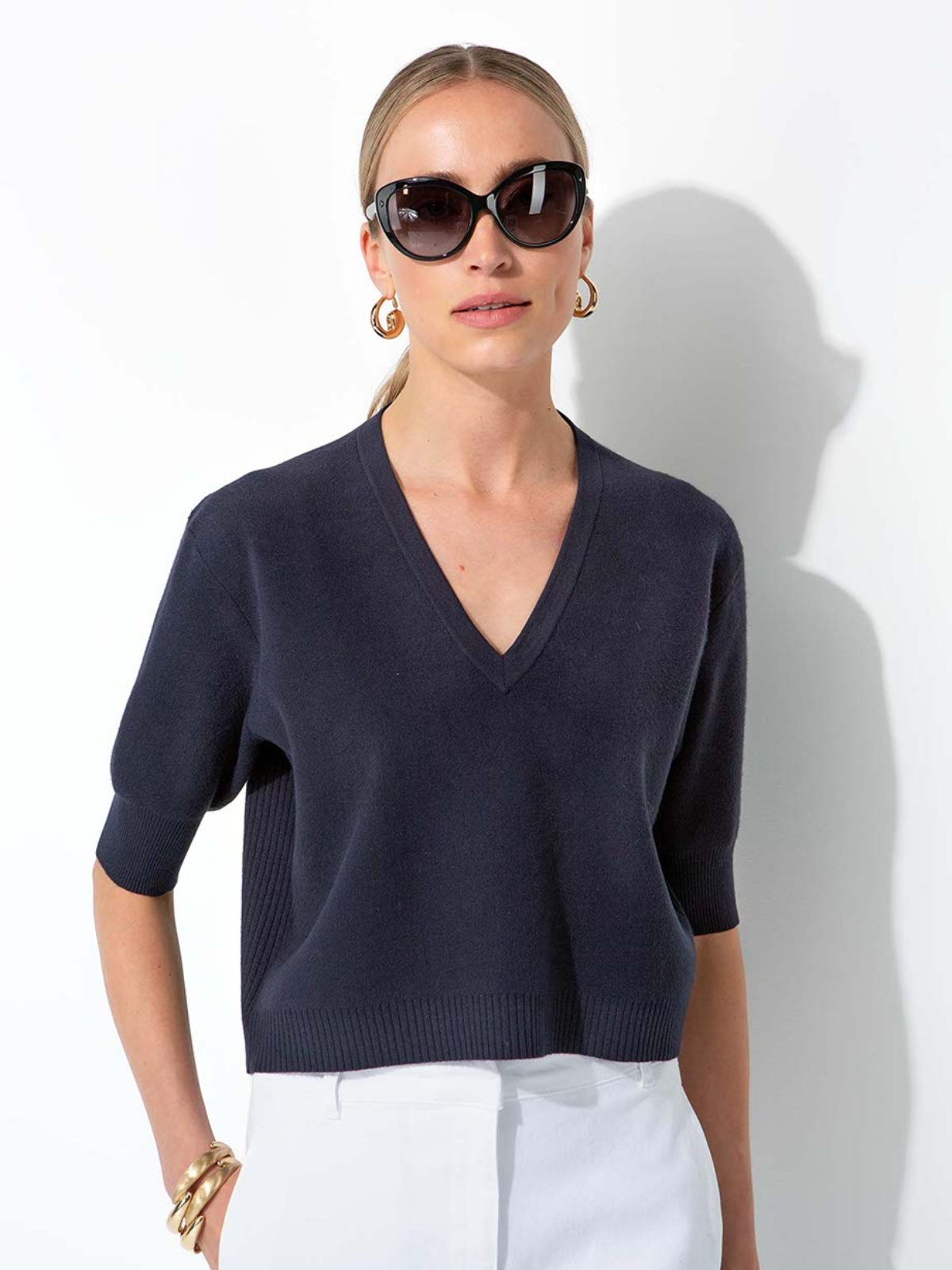 úpletový top z vizkózy - Catnoir - Spring 2026