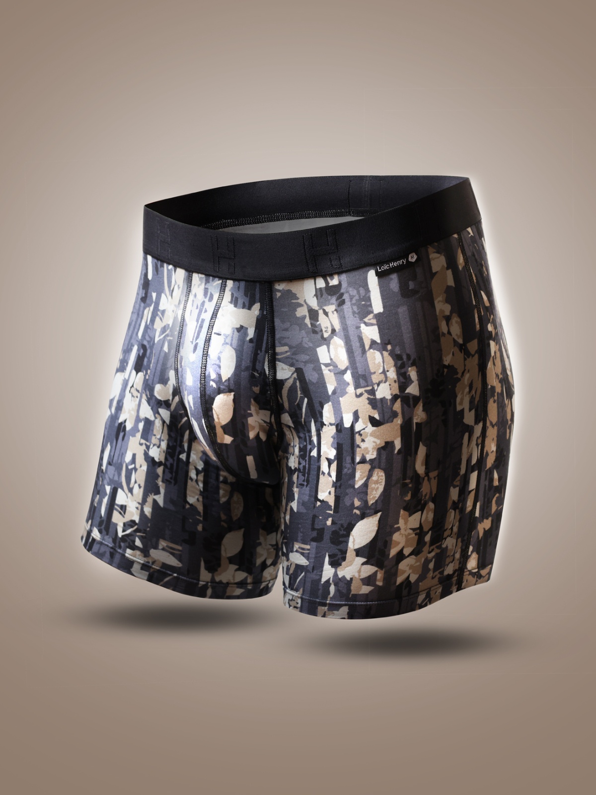 boxerky delší - Loïc Henry - Modal/Cotton