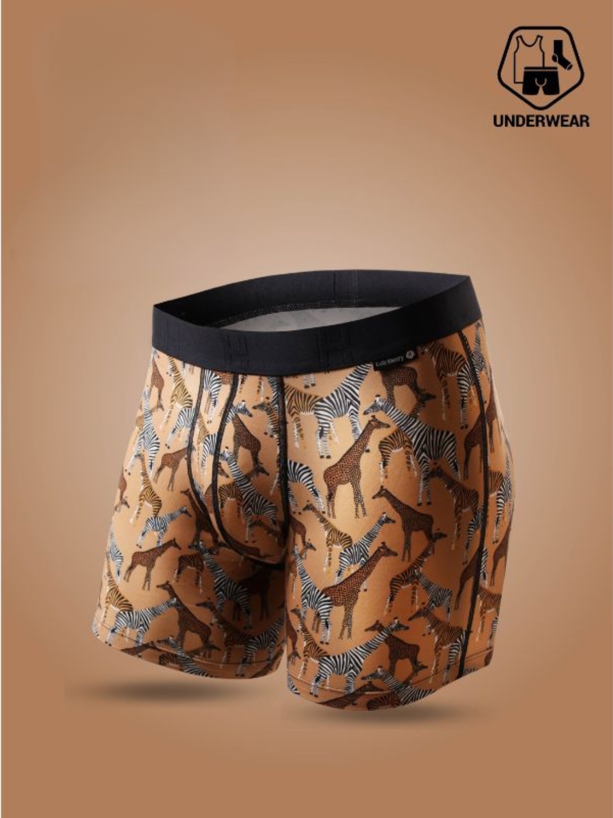boxerky delší - Loïc Henry - Modal/Cotton