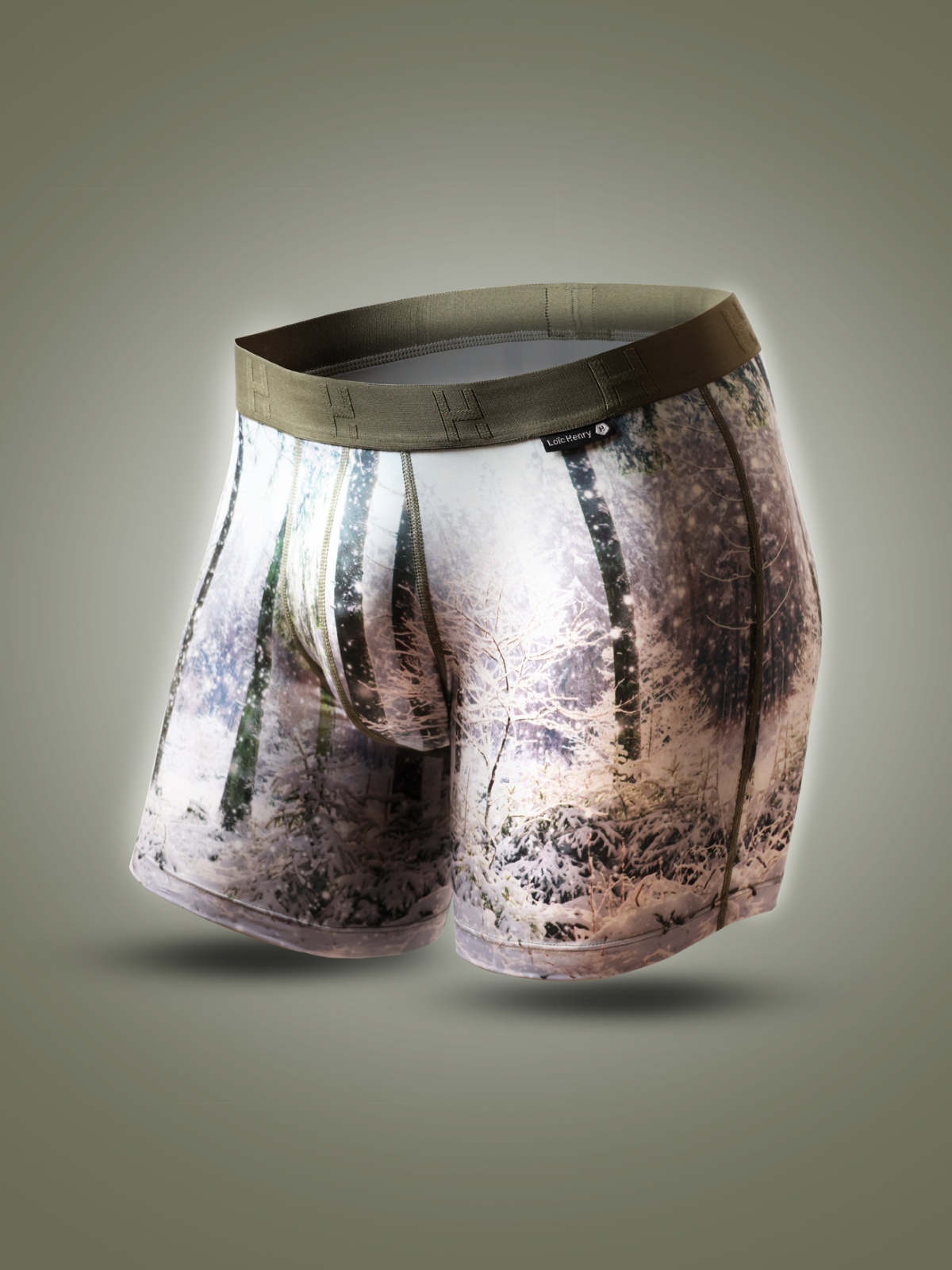 boxerky delší - Loïc Henry - Polyester